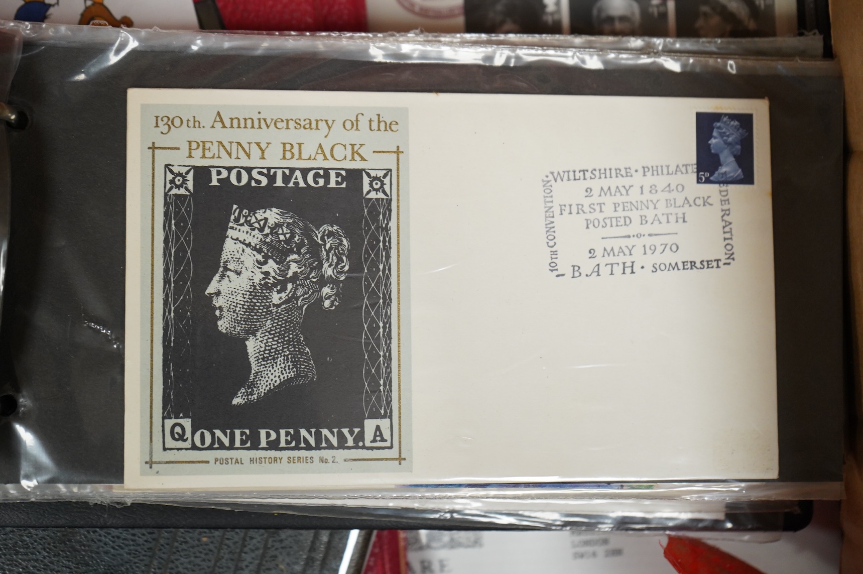 A quantity of world stamps and covers